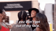 Get Out Of My Face Fight GIF - Get Out Of My Face Fight Bgc GIFs