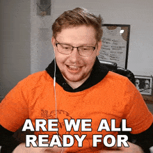 Are We All Ready For The Grand Finale Ollie Dixon GIF - Are We All Ready For The Grand Finale Ollie Dixon Are We All Prepared For The Big Reveal GIFs