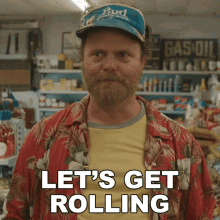 Lets Get Rolling Bill GIF - Lets Get Rolling Bill Jerry And Marge Go Large GIFs