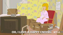 Oh I Love A Happy Ending Sue Murphy GIF - Oh I Love A Happy Ending Sue Murphy F Is For Family GIFs