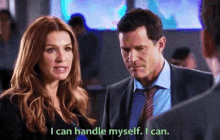 Unforgettable Carrie Wells GIF - Unforgettable Carrie Wells I Can Handle Myself GIFs