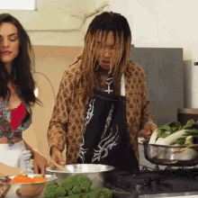 Cooking Swae Lee GIF - Cooking Swae Lee Shaking The Bowl GIFs