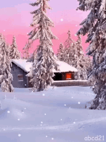Snow Tree GIF