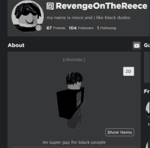Revenge On The Reece Black GIF - Revenge On The Reece Black Noob GIFs