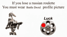 roulette roulette wheel profile picture star wars battle droid