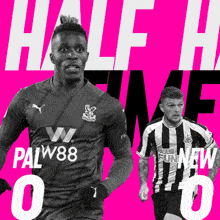 Crystal Palace F.C. Vs. Newcastle United F.C. Half-time Break GIF - Soccer Epl English Premier League GIFs