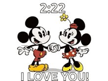 Loveyou I Love You GIF - Loveyou I Love You Mickey And Minie Mouse GIFs