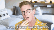 Youre Different Than I Expected Fake Opinion GIF - Youre Different Than I Expected Fake Opinion First Impression GIFs