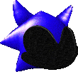 X Terion Black Sticker - X Terion Black Sonic The Hedgehog Stickers