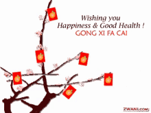 Gong Xi Fa Cai Red Envelope GIF - Gong Xi Fa Cai Red Envelope Tree GIFs