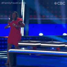 I'M Here Jacqueline GIF - I'M Here Jacqueline Family Feud Canada GIFs