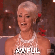 Awful Dorinda Medley GIF - Awful Dorinda Medley Real Housewives Of New York GIFs
