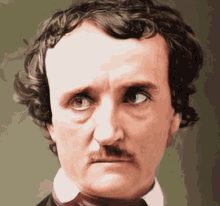 Distracted Poe GIF - Distracted Poe Edgar Allan Poe GIFs