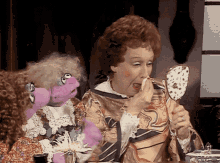 muppet show muppets jean stapleton two heads creepy