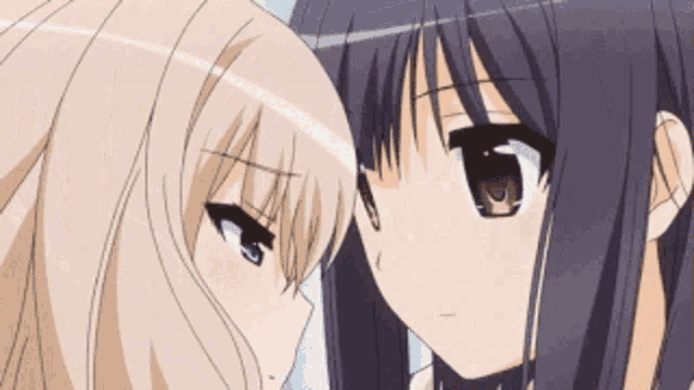 Anime Kiss GIF - Anime Kiss Girl - Discover & Share GIFs