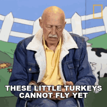 these little turkeys cannot fly yet jan pol jake jenny barnyard babies with dr pol