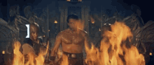 The Diabolical Secret Flames GIF - The Diabolical Secret Flames Fire GIFs