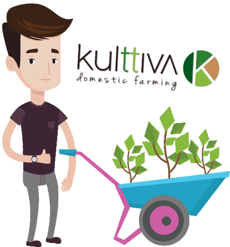 Kulttiva Domestic Farming Sticker