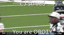 Cj Stroud Oroty GIF - Cj Stroud Oroty Rookie GIFs