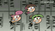 Dodge The Fairly Oddparents GIF - Dodge The Fairly Oddparents Watch Out GIFs