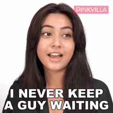 I Never Keep A Guy Waiting Reem Shaikh GIF - I Never Keep A Guy Waiting Reem Shaikh Pinkvilla GIFs