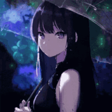 Anime Black Hair GIF
