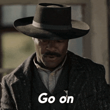 Go On Bass Reeves GIF - Go On Bass Reeves Lawmen Bass Reeves GIFs