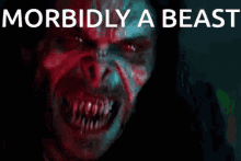 Morbidly A Beast Morbius GIF - Morbidly A Beast Morbius Morbius Sweep GIFs