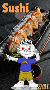 Sushi Sushi Gif GIF - Sushi Sushi Gif Sushi Animation GIFs