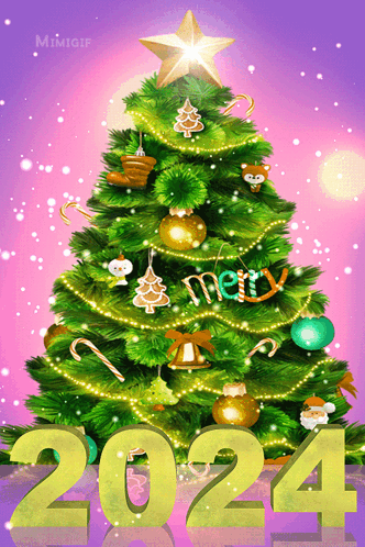 Merry Christmas Bonne Annee GIF - Merry christmas Bonne annee 2024 -  Discover & Share GIFs
