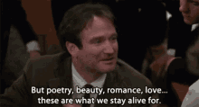 Dead Poets Society Robin Williams GIF - Dead Poets Society Robin Williams Alive GIFs