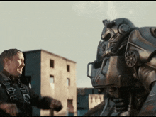 Fallout Celebrate GIF - Fallout Celebrate Brotherhood Of Steel GIFs