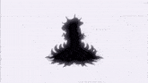 a shadow of a person is being cast on a white surface .