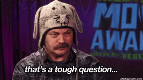 Tough Question GIF - Idk Nickofferman GIFs