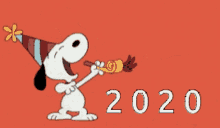 Happy New Year 2020 GIF - Happy New Year 2020 Snoopy GIFs