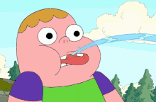 Clarence Spit GIF - Clarence Spit Vomit GIFs