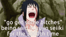 Sasuke Laugh GIF