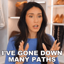 I'Ve Gone Down Many Paths Shea Whitney GIF - I'Ve Gone Down Many Paths Shea Whitney I Went To A Lot Of Places GIFs