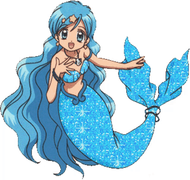 Mermaid Melody Hanon Hosho Sticker - Mermaid Melody Hanon Hosho