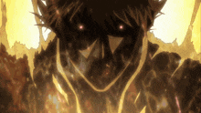 a close up of a person 's face with a yellow background