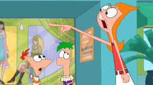 Phineasandferb Screetching GIF - Phineasandferb Screetching GIFs