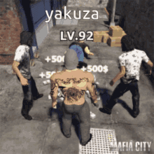 yakuza mafia city kiryu kazuma kiryu lv99