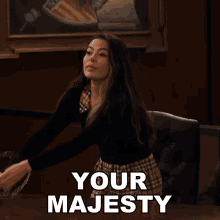 Your Majesty Carly Shay GIF - Your Majesty Carly Shay Icarly GIFs