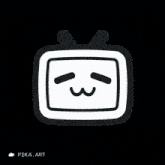 a black background with a pika.art icon in the corner