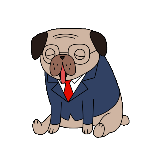 Sleepy Sleepy Dog Sticker - Sleepy Sleepy Dog President - Discover & Share  GIFs