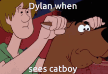 Dylan When Sees Catboy GIF