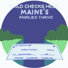 child checks help maines families thrive checks families maine me