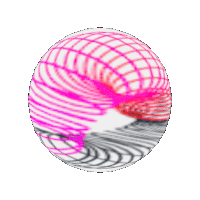 Slinky Ball Sticker - Slinky Ball Pink Stickers