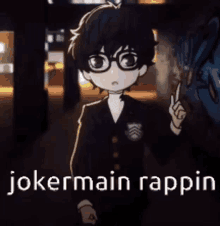Jokermain Rapping GIF