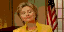 Hillary Happy GIF